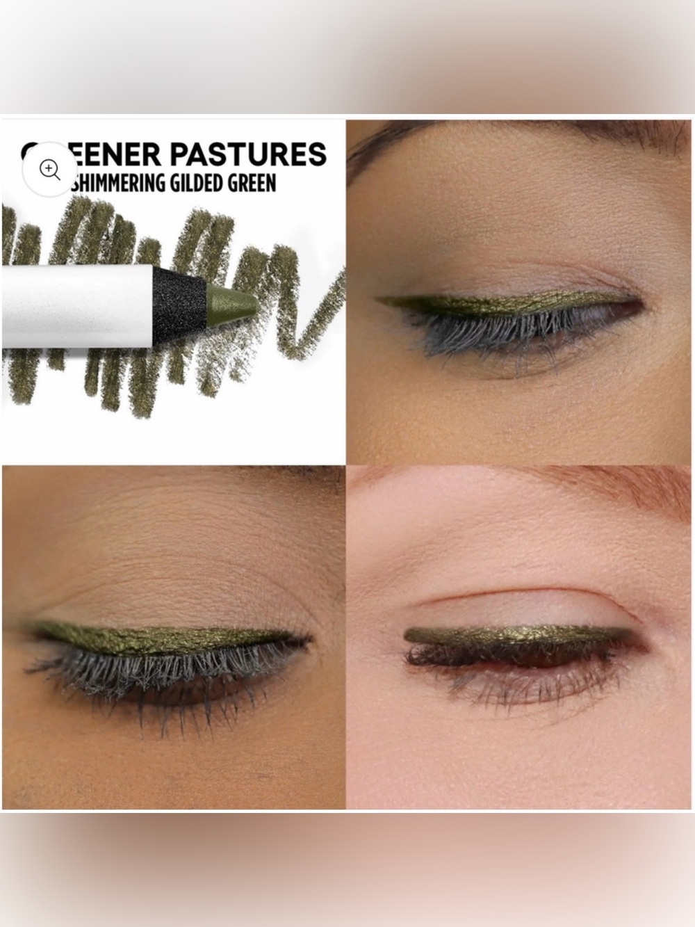 GXVE BY GWEN STEFANI Line It Up 24-Hr Gel Pencil Eyeliner Greener Pastures Green
